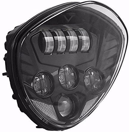 BLACK VICTORY LED BULLET HEADLIGHT FOR CROSS COUNTRY & CROSS ROADS