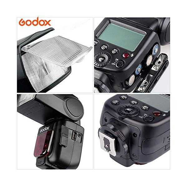 Godox TT600 2.4G Speedlite Master/Slave-Blitz mit integriertem Auslösesystem für Canon Nikon Pentax Olympus Fujifilm Panasonic (TT600) – Bild 5