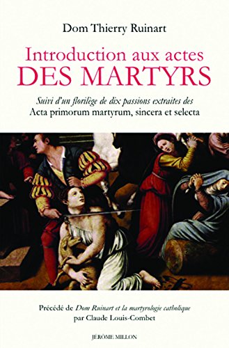 Introduction aux actes des martyrs