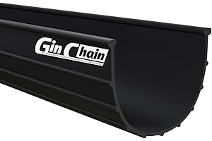 GINCHAIN Wayne Dalton Garage Door Seals Bottom Rubber Replacement,16FT Garage Door Bottom Weather Seal 154448, 5/32 Inch Bead Ends, 3 Inch Width