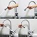 Kitchen Sink Faucet Aerator Sprayer 360 ° Adjustable ABS Polished Chrome 2 Patterns Flow Control Setting For Cold Water Sliver