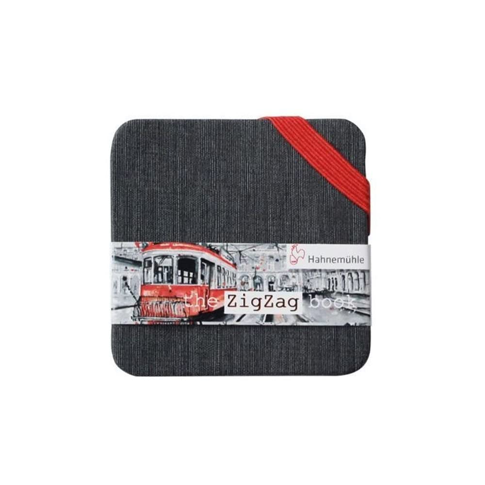 Hahnemuhle Zigzag Book 5x5cm x 18 Pages,white