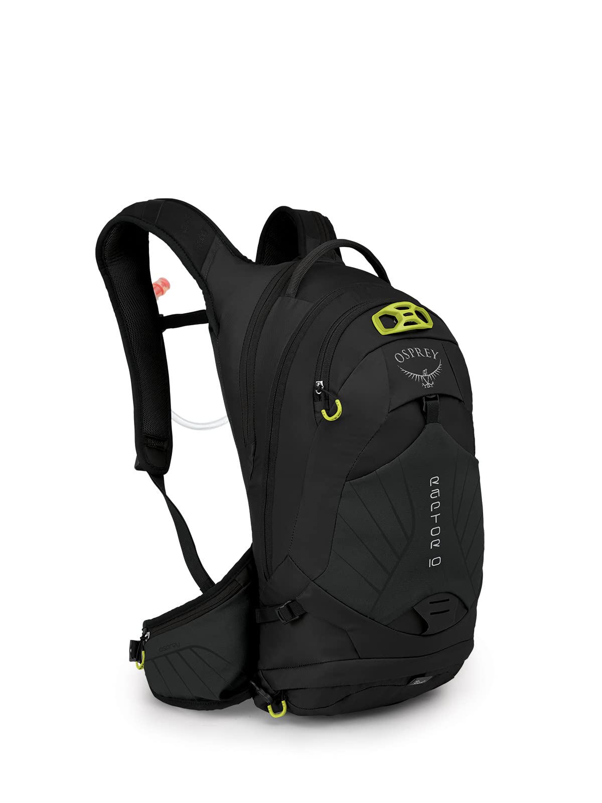 Osprey Raptor 10L Mochila de ciclismo para hombre con depósito hidráulico, negro