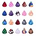 I-MART Stylish Colorful Celluloid Guitar Picks Plectrums for Guitar Bass Ukulele 0.46mm (Pack of 24 - Assorted Colors)