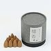 synpie Backflow Cone Incense-100g Natural Sandalwood Cone Incense Waterfall Incense Backflow Incense(Grey)