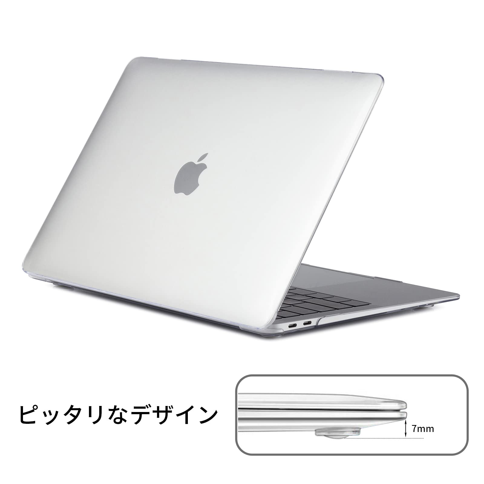 EooCoo Compatible MacBook Pro 13 Inch Case M2 M1 Chip 2016 2018 2019 2020 2022 Release Retina Display with Touch Bar A2338 A2289 A2251 A2159 A1989 A1706 Cover - Crystal Clear