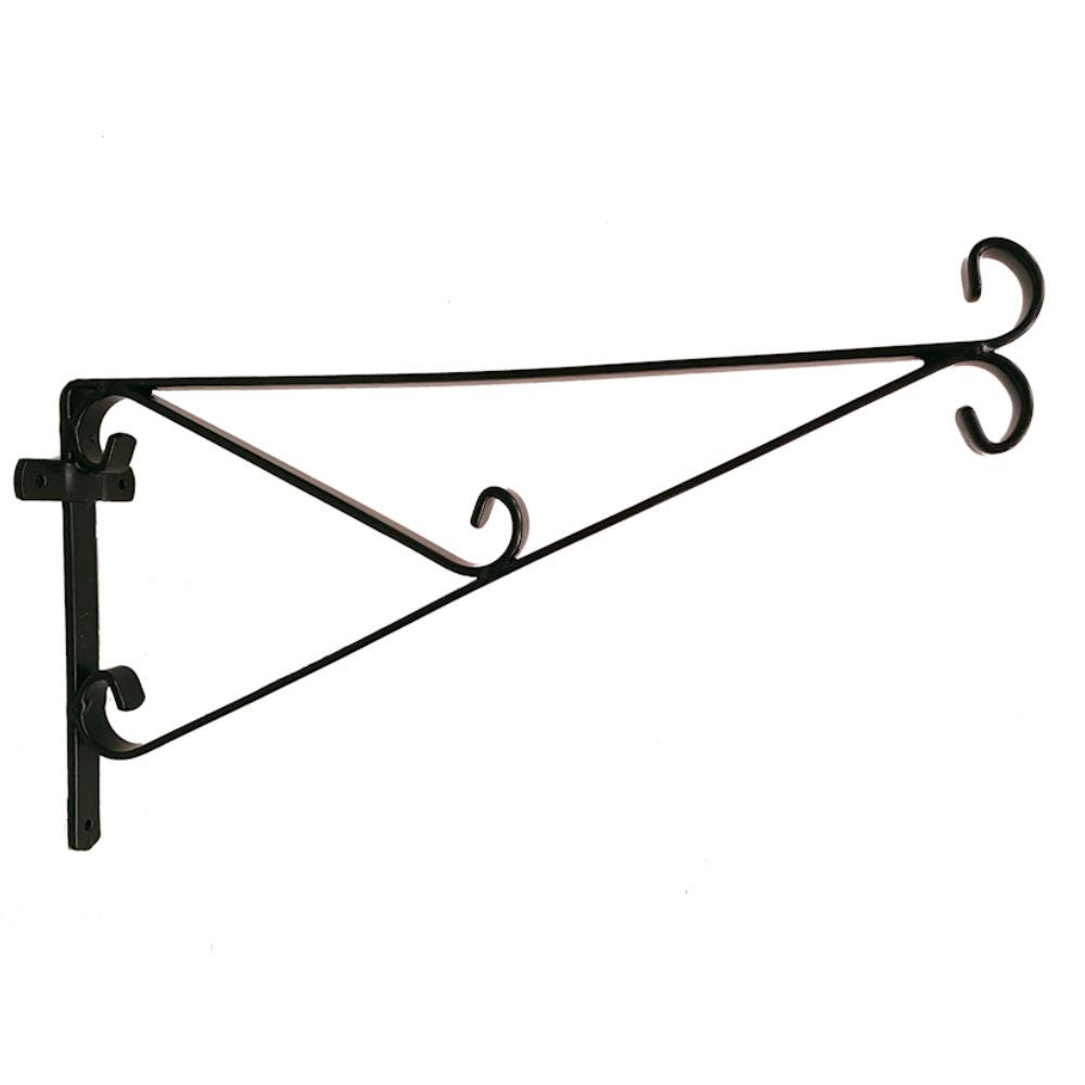 Gro Garden Products Heavy Duty Hanging Basket Bracket Fits 14" 16" 18