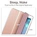 ESR iPad 9.7 2018/2017 Case, Soft TPU Bumper Edge Corner Protection Smart Case Cover Auto Wake Sleep Function Compatible for iPad 9.7 inch 5th/6th Gen, Rose Gold