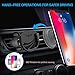 Air Vent Phone Holder for Socket Mount, VOLPORT Adjustable 360° Rotation Clip & Switch Lock Silicone Car Vent Mount with 2 Pack Pops Sticky Adhesive for Grip Stand Compatible GPS iPhone and Android