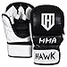 HAWK MMA Gloves Grappling Gloves Martial Arts Sparring Gloves Punching Bag Cage Fight Gloves Mitts UFC Combat Training Gloves ((7oz) Training/Sparring, L/XL)