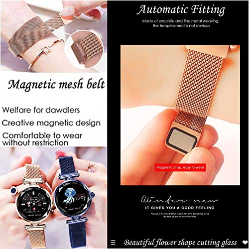 Female Smart Watch Bracelet,Fitness Tracker,Pedometer,Sleep Heart Rate Blood Pressure Monitor Clock Step Calories… - Image 3