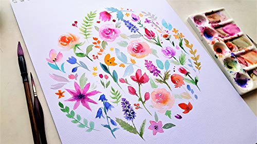 Phoenix 9x12 Inch Painting Canvas Panel Boards 12 Pack of Super Value Pack 1/7 Inch Deep for Professional Artist, Student & Kid