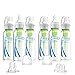 Dr. Brown's Options Plus Baby Bottles, 8 Ounce, 6 Count Plus 2 Bonus Level 2 Nipples and Sippy Spouts