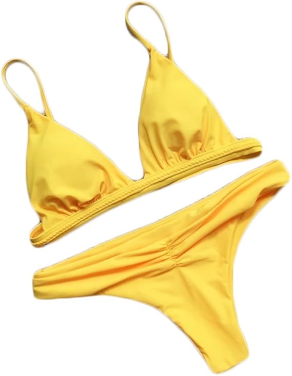 Women's Sexy Bikini Halter Top Tie Side Bottom Padded