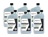 AmazonBasics High Mileage Motor Oil, Full Synthetic, SN Plus, dexos1-Gen2, 5W-30, 1 Quart, 6 Pack