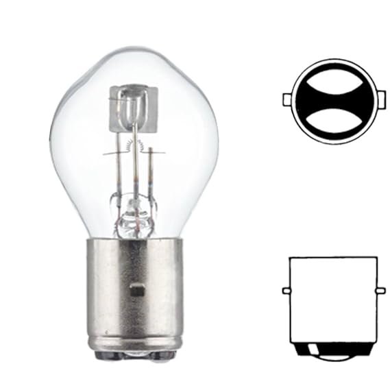HELLA 8GD 002 084-131 Glühlampe Standard, Scheinwerferlampe für Hauptscheinwerfer, S2, 35 W, 12V
