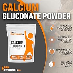 BulkSupplements.com Calcium Gluconate Powder
