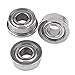 10pcs F684ZZ Mini Ball Bearings Double Shielded Flanged Ball Bearings for 3D Printer Model 4x9x4mm