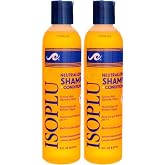 Isopluss Neutralizing Shampoo and Conditioner, 8 fl oz (Pack of 2) / with a comb