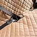 ZQ Waterproof Padded Anti-slip Dog Car Seat Cover Bench Seat Protector for Pets(Bench, Tan)