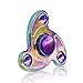 YGJ Spinner Fidget EDC ADHD Focus Toy Ultra Durable High Speed 3-7 Minute Spins Precision zinc alloy material (Rainbow-Dart)