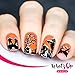 Whats Up Nails - Halloween Stamping Plates 2 Pack (A012, B023) for Nail Art Design