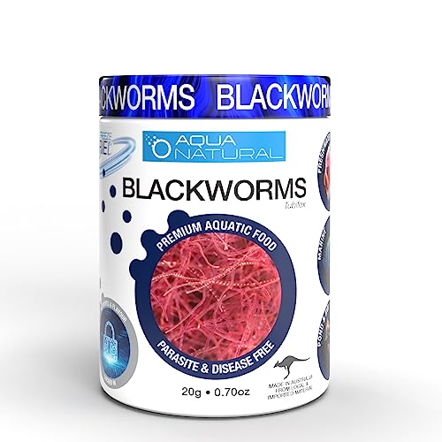 Aqua Natural Freeze Dried Tubifex Worms 0.4oz Fish Food