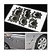 Wendin 20 pcs per Set Car Decals Fake Bullet Holes Funny Car Helmet Stickers Decals Emblem Symbol for Toyota BMW VW Volkswagen Ford Buick Porsche