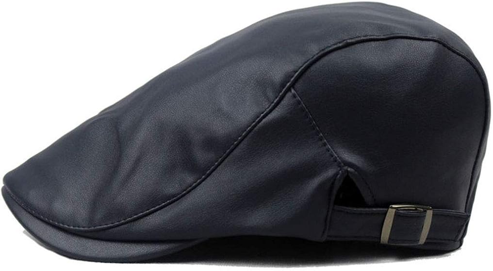 mens leather driving hats