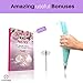 Cake Decorating supplies kit 30 pcs - 26 baking tips in Storage Case-Flower nail- ONLY KIT with FREE eBOOK-silicone pastry bag, Coupler and “how to use” guide for Cakes Cupcakes.