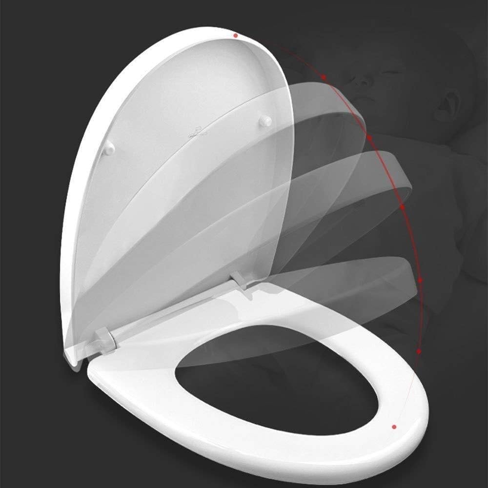 Toilet Seat V/U Shape Toilet Lid With Silent Slow Down Ultra Resistant