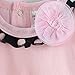 LittleSpring Baby Girls Outfits Cute Bird Embroidered Polka Dot Pants Set Size 18M