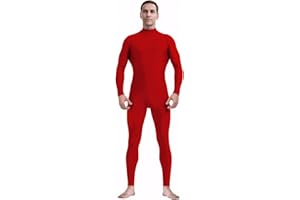 ATHX Men's and Women's Bodysuit Costume One Piece Unitard Halloween Spandex Skin Suit Cosplay Stretchy Full Body Zentai Suit
