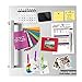 Deryun 35 Pack 8X3mm Refrigerators Magnets Fridge Magnets for Whiteboard