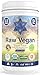 Raw Vegan Protein Powder 40oz (1133g) 2.5lb Vanilla 54 Servings Vegan Meal Replacement