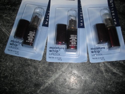 Maybelline Moisture Whip Lipstick, 257 Silver Sand, 0.15 Oz