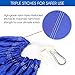 Ultralight Portable Parachute Nylon Double Hammock With Tree Straps, Carry Bag Included for Camping, Backpacking, Travel, Beach, Garden