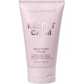 Beachwaver The Co. Keep It Calm Smoothing Cream - Full Size (3.8 Oz) | Styling Cream for Smooth, Sleek Hair | Anti-Frizz Flyaway Tamer w/HiX Vegan Bond Multipliers | Polynesian Pink Sugar