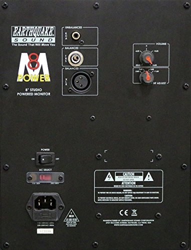 Earthquake Sound MPower Series 8-inch Studio Monitor (Pair) - Thumbnail 3