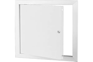 ANKUCE Lockable Steel Access Panel Door Reinforced Metal Access Panel - Drywall Ceiling/Attic Door - Solves Fragile Panels (20-20in)