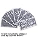 Safety Face Shield Reusable Goggle Shield Wearing Glasses Face Visor Transparent Anti-Fog Layer Protect Eyes from Splash for Women/Men/Child(10Pack)