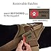yisibo Tactical Dog Harness Military Working Dog Vest No-Pull Adjustable K9 Service Dog Training Vest with Handle,Coyote Brown,S
