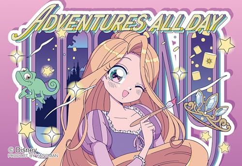 やのまん(Yanoman) 【日本製】 70ピース ジグソーパズルコパン MANGA/ラプンツェル22 ディズニー 持ち運べるジグソーパズル スリーブ(1枚)付き 請求用紙付き