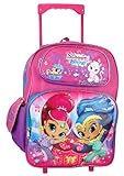 Nickelodeon Shimmer and Shine Large Rolling Backpack