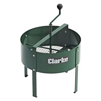Clarke International CRS400 Gartensieb mit Handkurbel