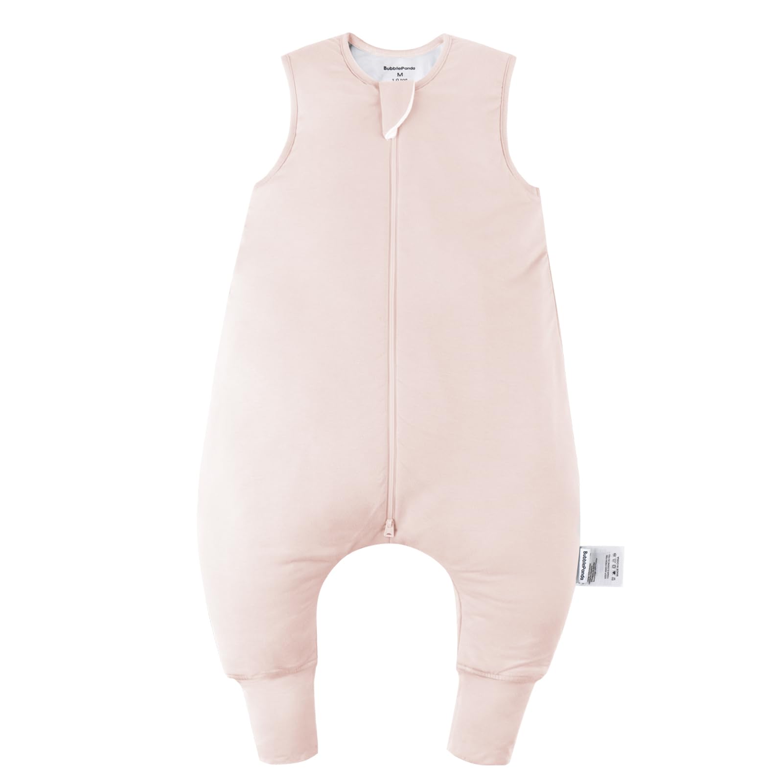 Photo 1 of BubblePanda Rayon Made from Bamboo Toddler Sleep Sack with Feet 6-12 Months 1.0 Tog Ultra Soft Toddler Sleeping Sack Baby Sleep Bag Walker Quilted Wearable Blanket with Legs 2-Way Zipper Lightweight