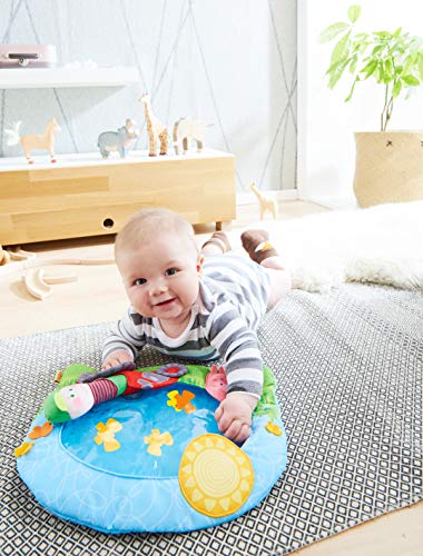 HABA 305222 - Wasser-Spielmatte Bauernhof, Spielmatte mit vielseitigen Spielelementen zur Förderung der Wahrnehmung und Motorik, Babyspielzeug ab 6 Monaten – Bild 5