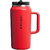 STANLEY Quencher ProTour Flip Straw Tumbler with Leakproof Lid | Built-In Straw & Handle | Cupholder Compatible for Travel | Insulated Stainless Steel Cup | BPA-Free