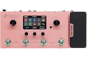 Hotone Ampero MP-100 Guitar Bass Amp Modeling IR Cabinets Simulation Multi Language Multi-Effects with Expression Pedal Stere