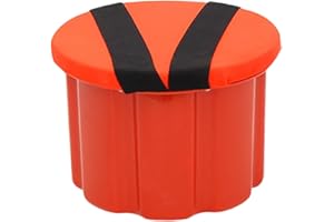 Gralara Garden Wearable Stool, Outdoor Fishing Chair, Gardening Supplies Camping Stool Portable Gardening Cushion Chair, Workseat for Planting Farm, 18cm Plastic